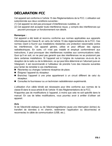 Manuel du propriétaire | Ferrania SOLARIS DIGITAL 840 Manuel utilisateur | Fixfr