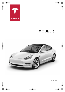 Tesla Model 3 - 2019 Manuel utilisateur