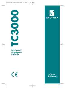 Eurotherm TC3000 Manuel du propriétaire