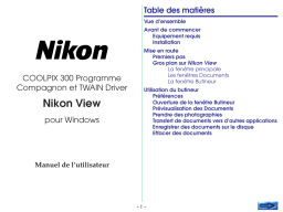 Nikon VIEW 300 Manuel utilisateur