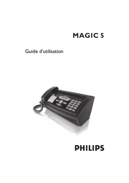 Philips MAGIC5 PRIMO Manuel utilisateur