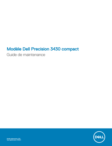 Dell Precision 3430 Small Form Factor workstation Manuel du propriétaire | Fixfr