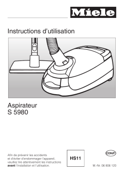 Miele S 5980 Manuel utilisateur