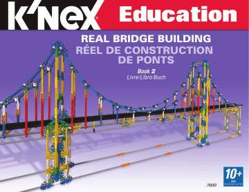 Manuel du propriétaire | Knex 78680 - Education Real Bridge Building Teachers Guide Manuel utilisateur | Fixfr