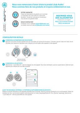 Jlab Audio JBuds Air v2 Manuel du propriétaire