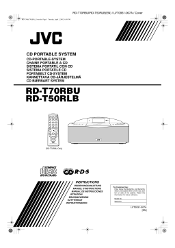 JVC RD-T70R Manuel utilisateur