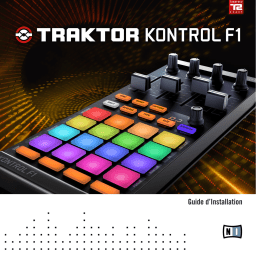 Native Instruments TRAKTOR KONTROL F1 Manuel utilisateur