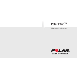 Polar FT40 Manuel utilisateur