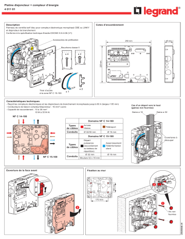 Mode d'emploi | Legrand DRIVIA 13-18 Manuel utilisateur | Fixfr