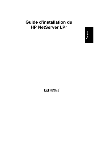 Manuel du propriétaire | HP L SERVER Manuel utilisateur | Fixfr