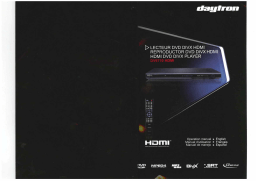 DAYTRON DV6710 HDMI Manuel utilisateur