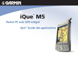 Garmin iQue M5 Manuel utilisateur