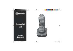 Amplicom PowerTel 501 Manuel utilisateur