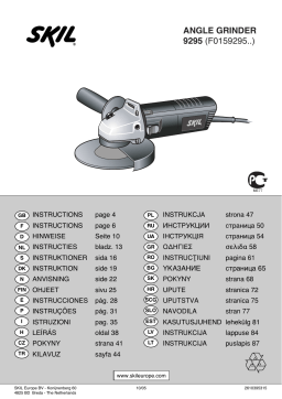 Skil 9295 Manuel utilisateur