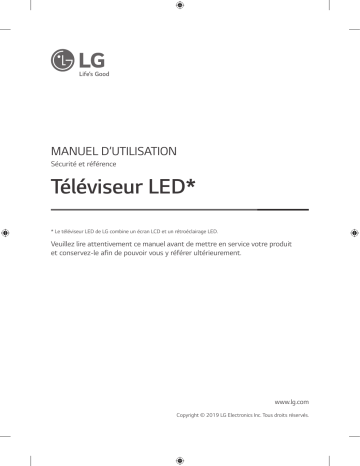 LG 86SM9000PLA Manuel du propriétaire | Fixfr