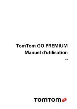 TomTom GO Premium X Manuel utilisateur