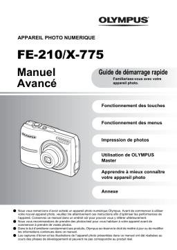 Olympus FE210 Manuel utilisateur