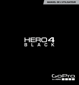 GoPro Hero 4 Black Music Manuel utilisateur