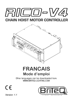 Briteq RICO-V4 Manuel du propriétaire