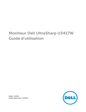 Dell U3417W electronics accessory Manuel utilisateur | Fixfr