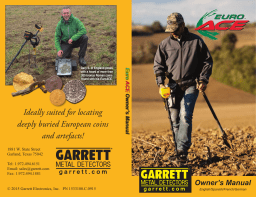 GARRETT EuroACE™ Manuel utilisateur