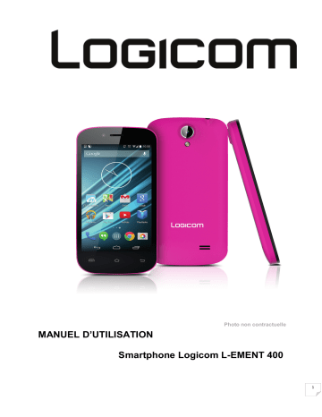 Logicom L-Ement 400 Manuel utilisateur | Fixfr