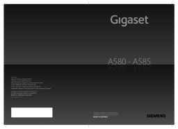 Siemens GIGASET A580 _ Manuel utilisateur