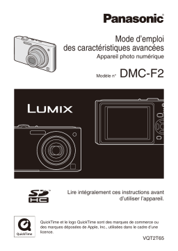 Panasonic DMC F2 Mode d'emploi