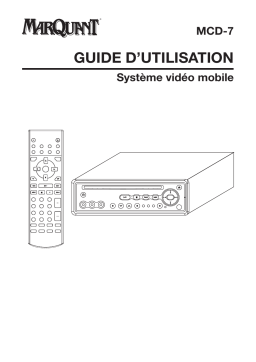 Marquant MCD7 Manuel utilisateur