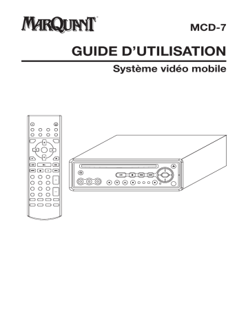 Manuel du propriétaire | Marquant MCD7 Manuel utilisateur | Fixfr