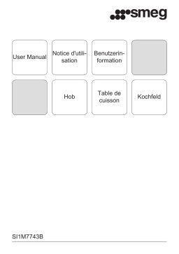 Smeg SI1M7743B Manuel utilisateur