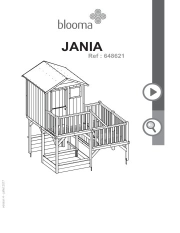 Blooma Jania Mode d'emploi | Fixfr