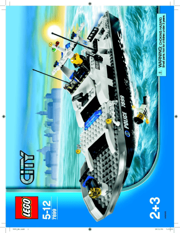 Guide d'installation | Lego 7899 Police Boat Manuel utilisateur | Fixfr
