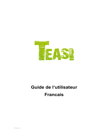 Mode d'emploi | Teasi PRO Manuel utilisateur | Fixfr