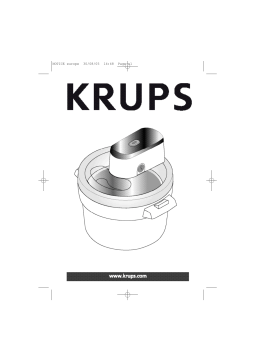 Krups YY8501 Manuel utilisateur