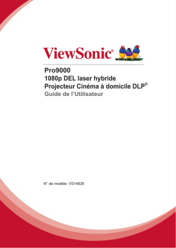 ViewSonic pro9000-s PROJECTOR Mode d'emploi