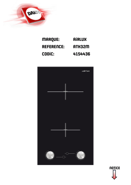 AIRLUX ATH320M Manuel utilisateur