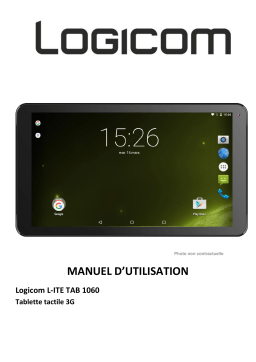 Logicom L-Ite Tab 1060 Mode d'emploi