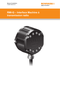 Renishaw RMI-Q Guide d'installation