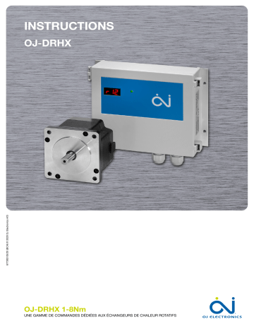 Mode d'emploi | OJ Electronics OJ-DRHX-MRHX-1-8Nm Stepper motor Manuel utilisateur | Fixfr