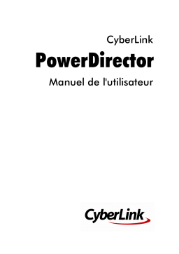 CyberLink PowerDirector 11 Mode d'emploi