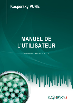 Kaspersky Lab Pure 9.0 Manuel utilisateur