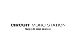 Novation Circuit Mono Station Manuel utilisateur