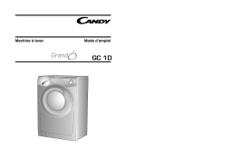 Candy GC 1372D-47 Manuel utilisateur