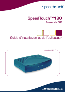 Alcatel-Lucent SPEEDTOUCH 190 Manuel utilisateur