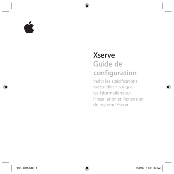 Manuel du propriétaire | Apple Xserve Manuel utilisateur | Fixfr