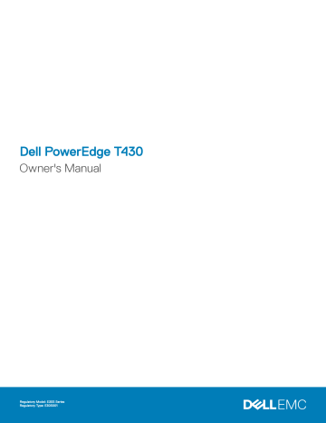 Dell PowerEdge T430 server Manuel du propriétaire | Fixfr