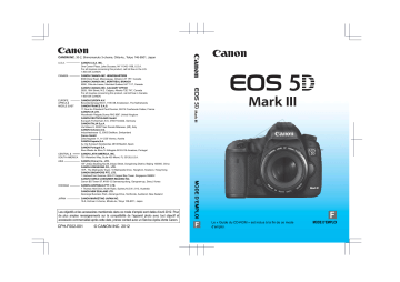 Canon EOS 5D Mark III Mode d'emploi | Fixfr
