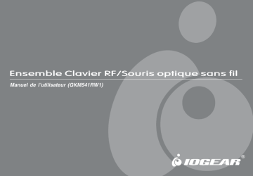 iogear GKM541RA Long Range Mobile Desktop Manuel utilisateur | Fixfr