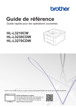 Brother HL-L3230CDW Manuel utilisateur